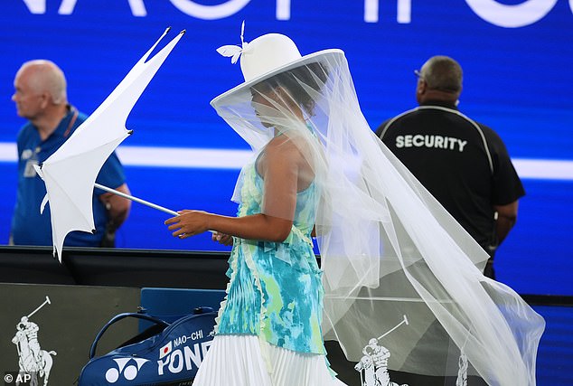 Osaka sent the tennis world into meltdown following her sensational entrance for her first round match against Antonia Ruzic at the Australian Open on Tuesday