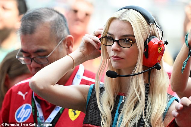 She gushed over the racing icon at the 2024, telling Sky Sports: 'I'm here to support a wonderful friend and an absolute legend'