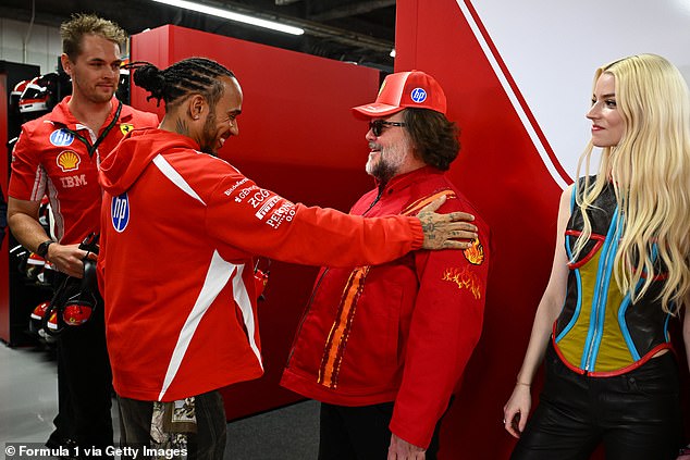 'Lewis is clearly in a much happier place in life and that is probably because he is loved up,' his former Mercedes teammate George Russell observed this week