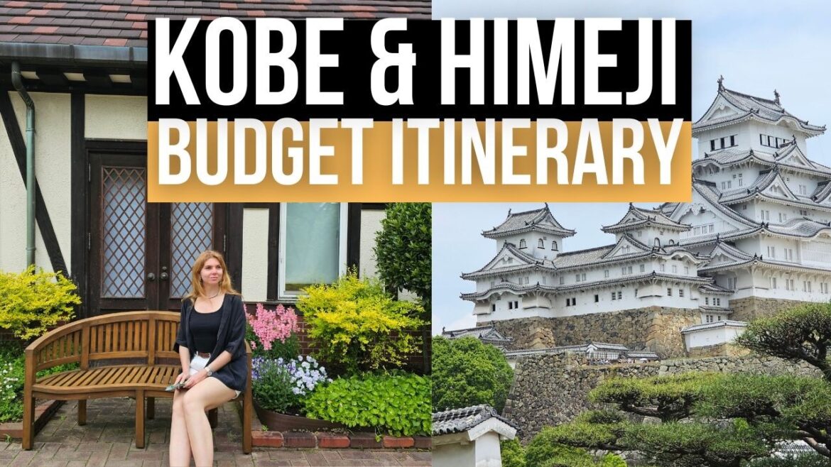 HIMEJI & KOBE ITINERARY | Day trip from Kyoto on budget (Himeji Castle, Kobe