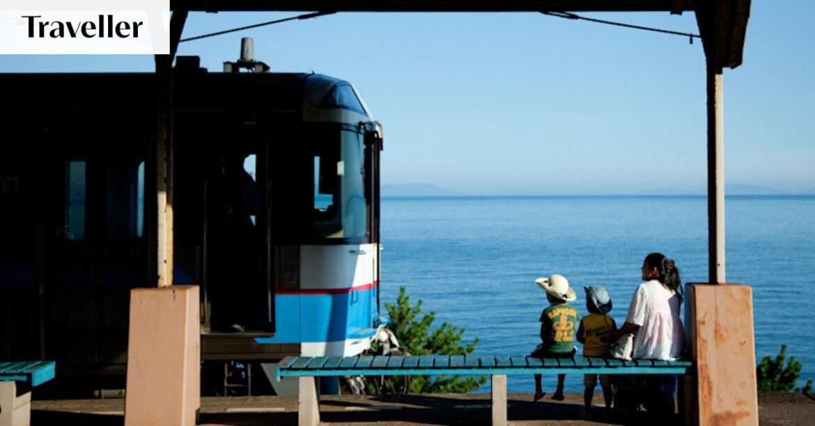 Japan's most photographed train station is an accidental tourist attraction