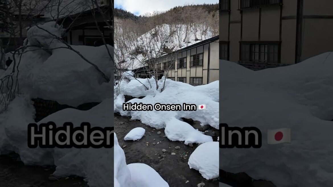 Staying at a Zero-Power Onsen😬⚡️Aomori, Japan🇯🇵