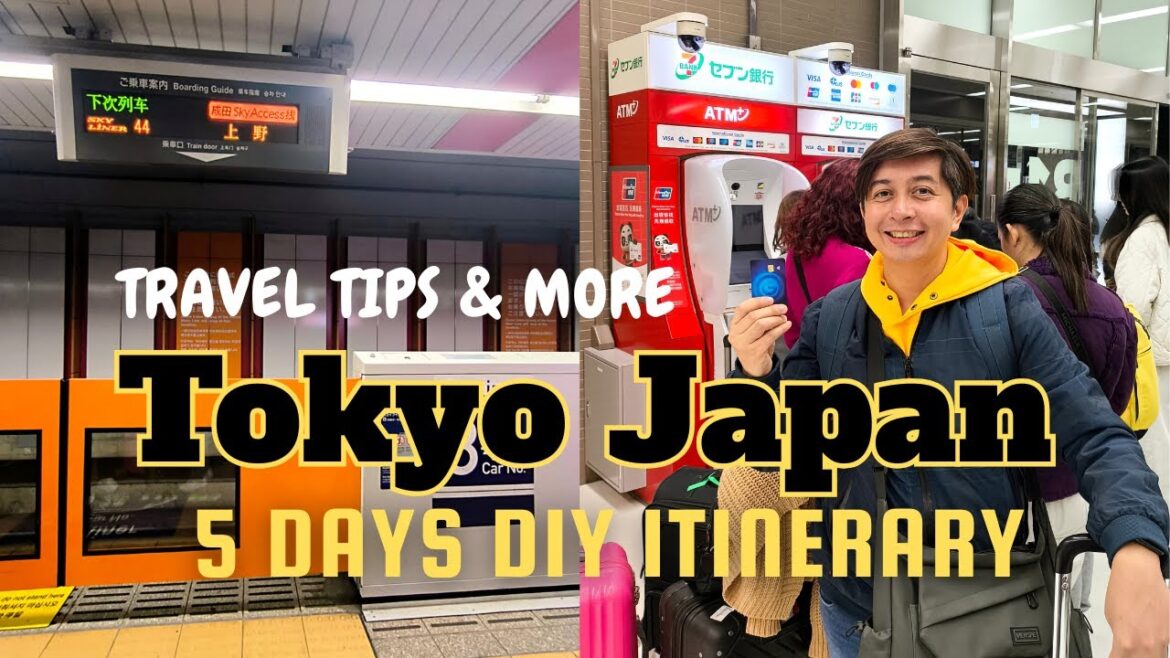 Tokyo Japan 5 Days DIY Itinerary | Budget | ATM Withdrawal | Transportation | Travel Tips 🇯🇵 #tokyo