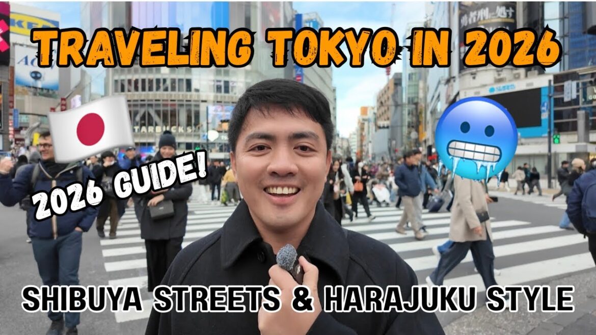 TRAVELING TOKYO IN 2026: Shibuya Streets & Harajuku Style