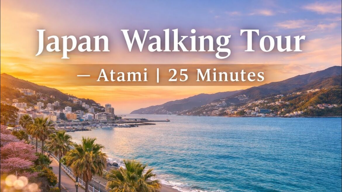 Japan Walking Tour – Atami | 25 Minutes
