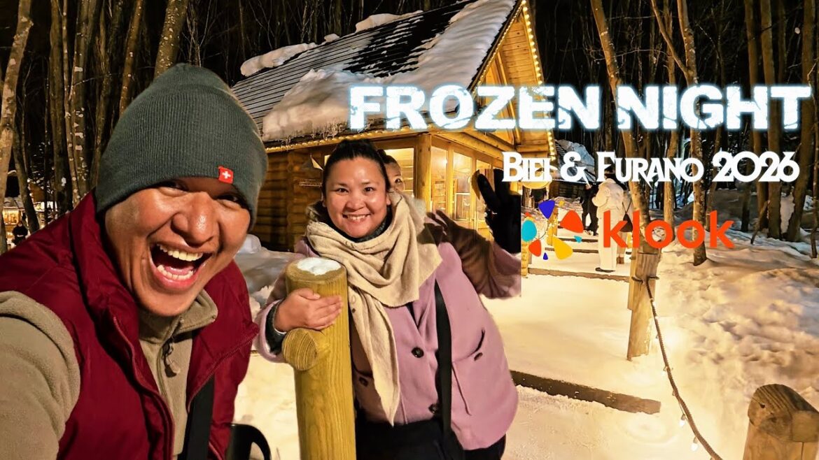 One Day Tour Night Edition Sapporo Klook | Ningle Terrace Christmas Tree | 5 Days Sapporo Itinerary