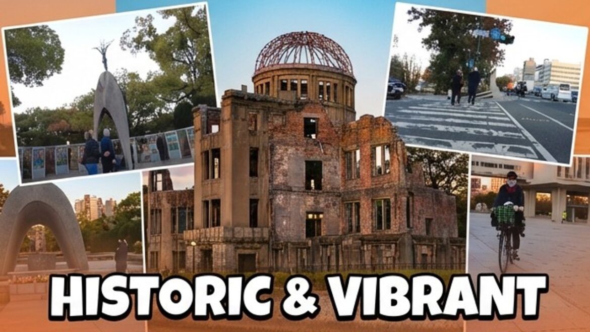 Hiroshima walking tour | Peace Park Atomic Dome