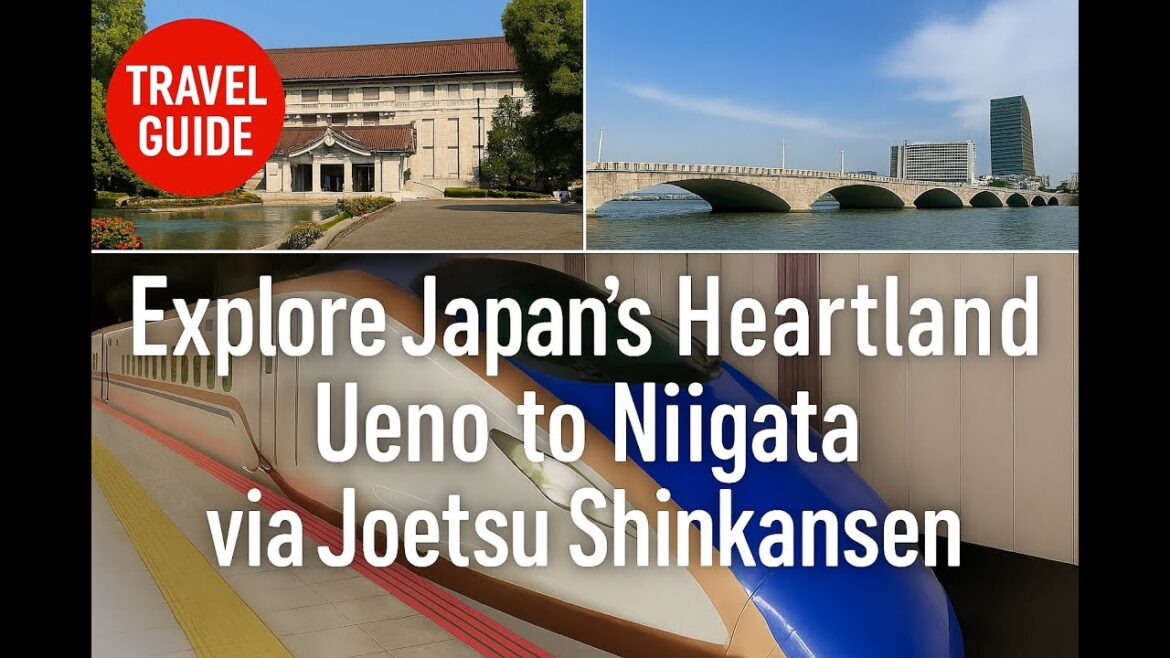 Explore Japan’s Heartland: Ueno to Niigata via Joetsu Shinkansen