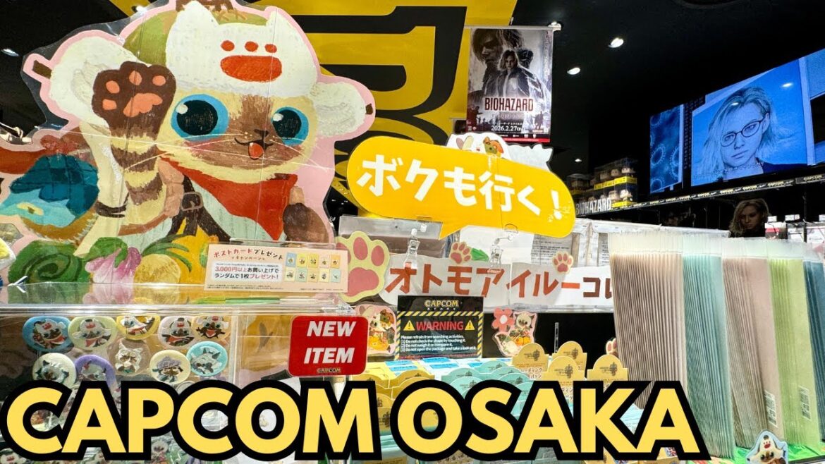 Resident Evil Requiem & Monster Hunter Wilds Shopping at Capcom Store Japan (Osaka) Resident Evil Requiem & Monster Hunter Wilds Shopping at Capcom Store Japan (Osaka)