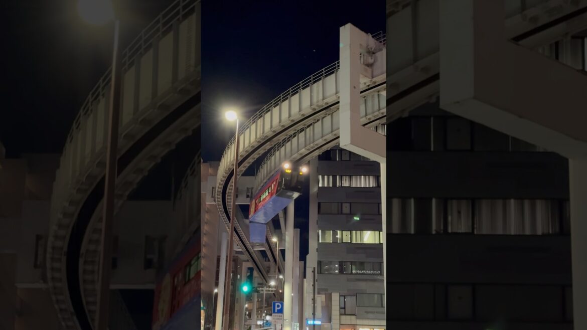 Monorail in Chiba Japan #travel #japaneseculture #japantravel #train