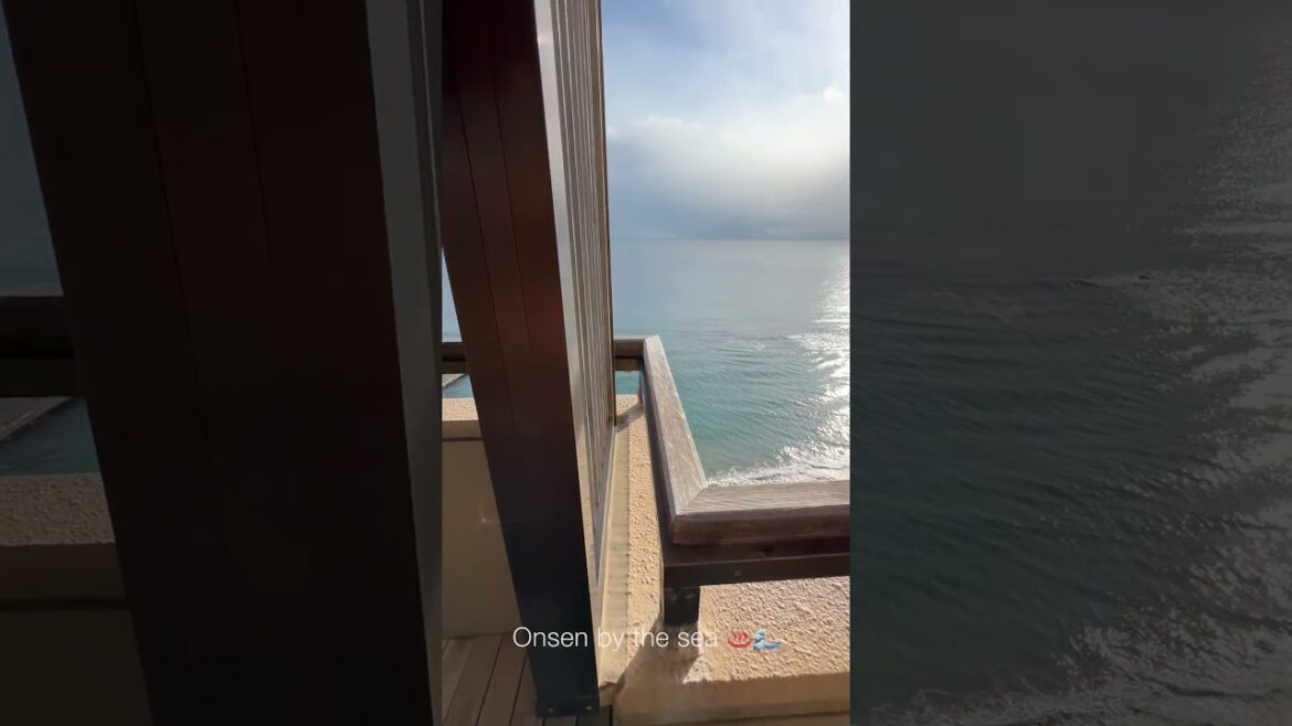 Hot spring water & sea breeze in Hakodate ♨️🌊