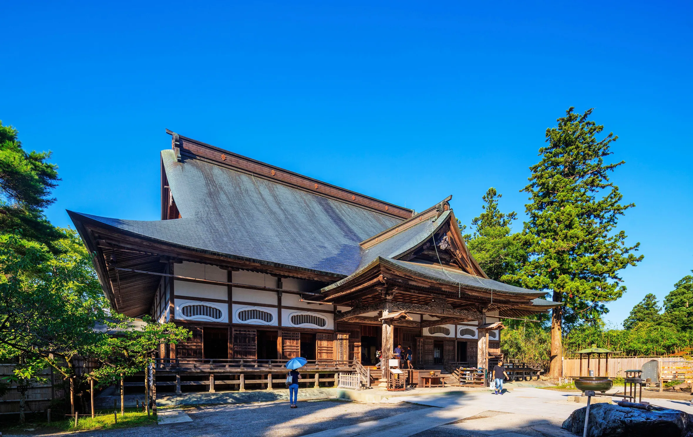 A temple in Hiraizumi — one of the most beautiful places to visit in Japan