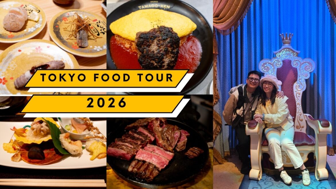 Tokyo Japan 2026 Food Tour Vlog 4k UDH Part 2
