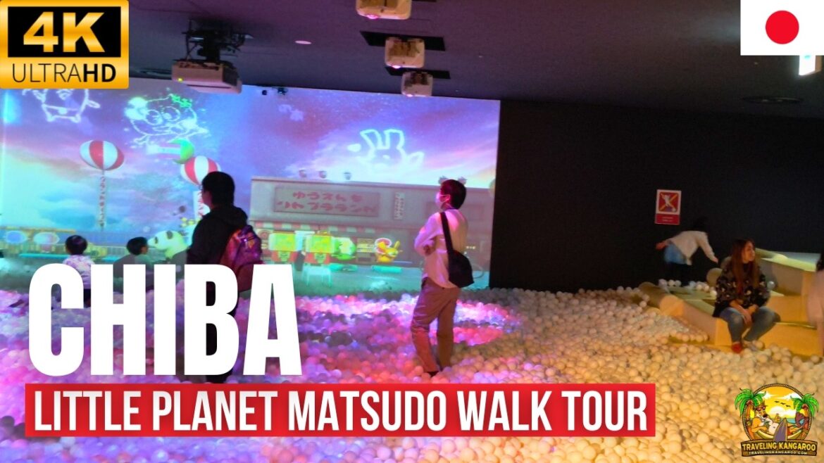 Little Planet Matsudo Walking Tour in 4K | Chiba, Japan