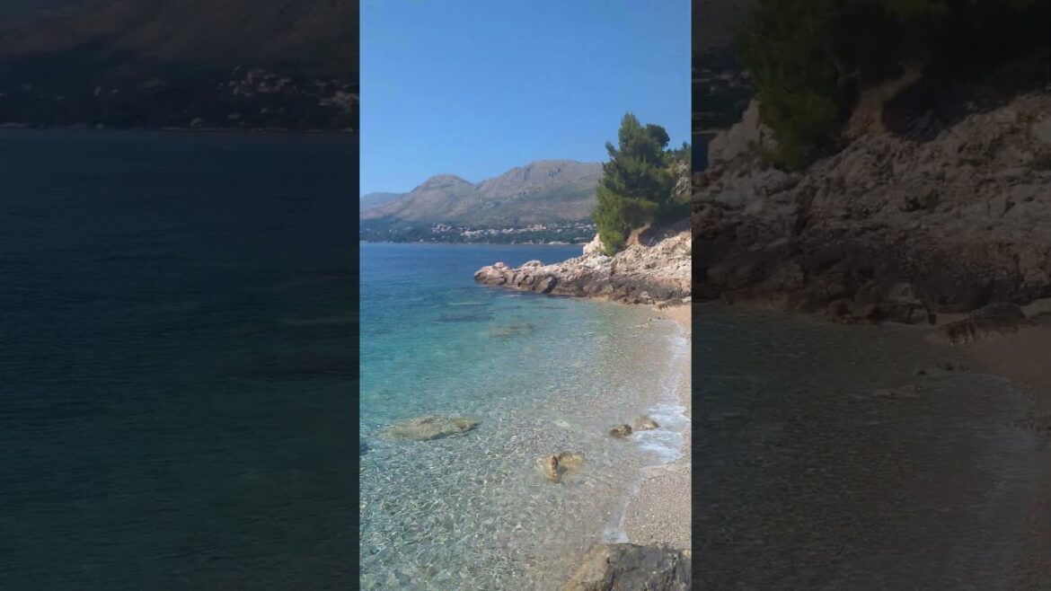 Nudist Beach in Cavtat Croatia #cavtat #croatia #dubrovnik
