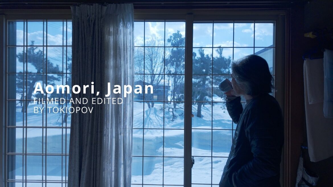 Snapshots of Northern Japan | Life in Aomori ❄️ | 4K Cinematic Travel Video DJI Osmo Pocket 3