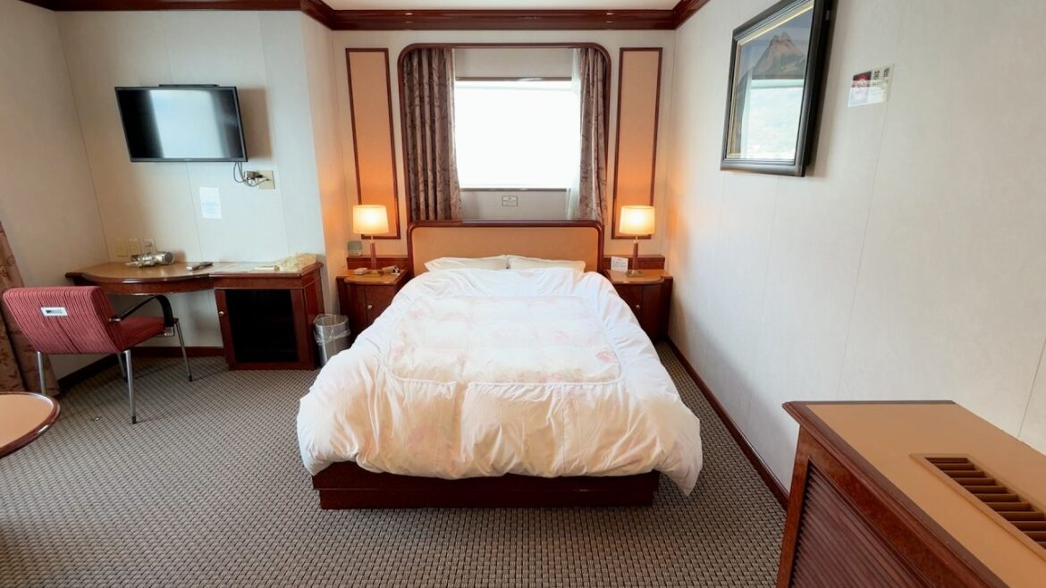I Booked the ONLY Deluxe Cabin for a 2-Hour Ferry Ride in Japan