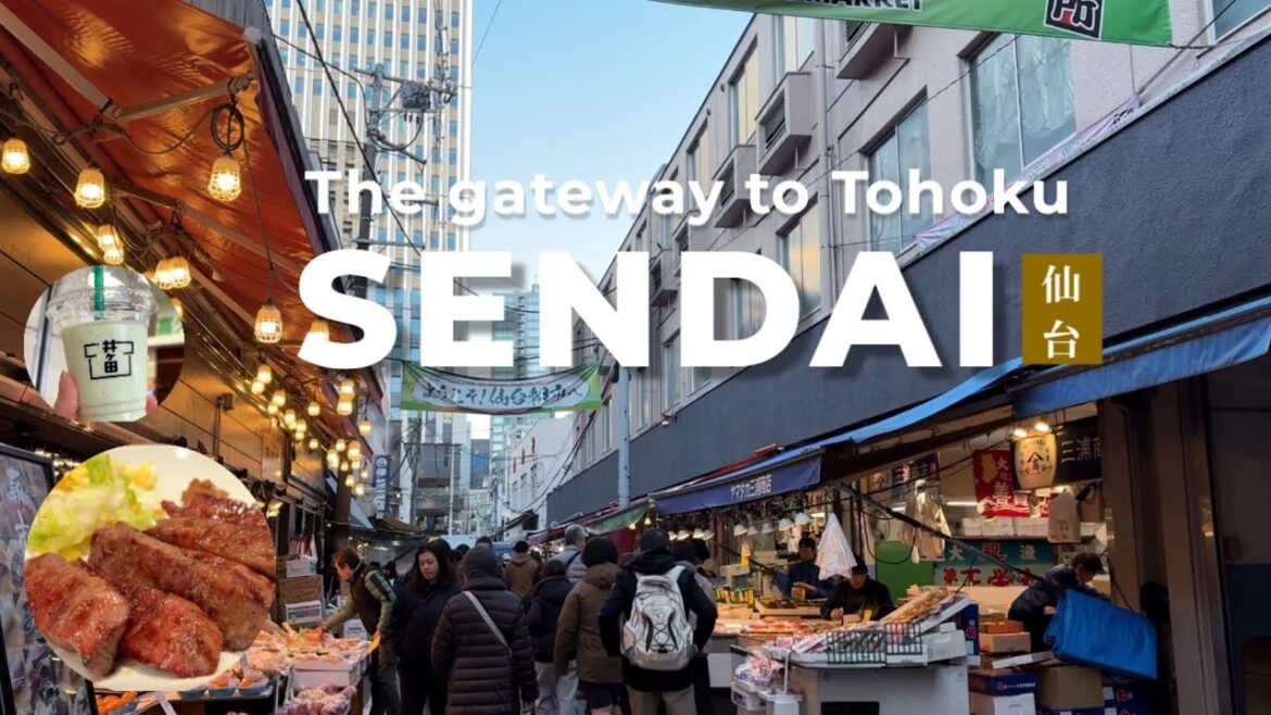 The Gateway to Tohoku: Sendai Walking Tour | Best Beef Tongue | Japan Travel Vlog