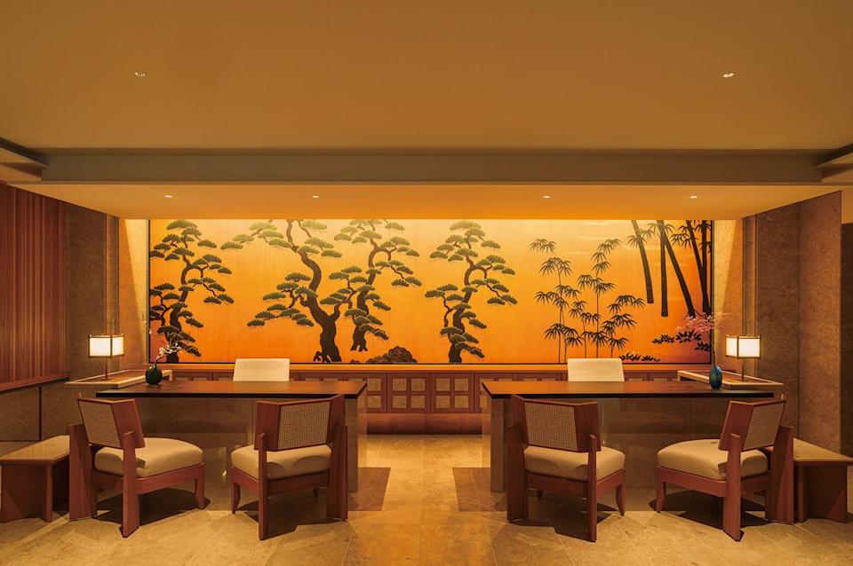 The lobby and concierge desk.Credit: Imperial Hotel