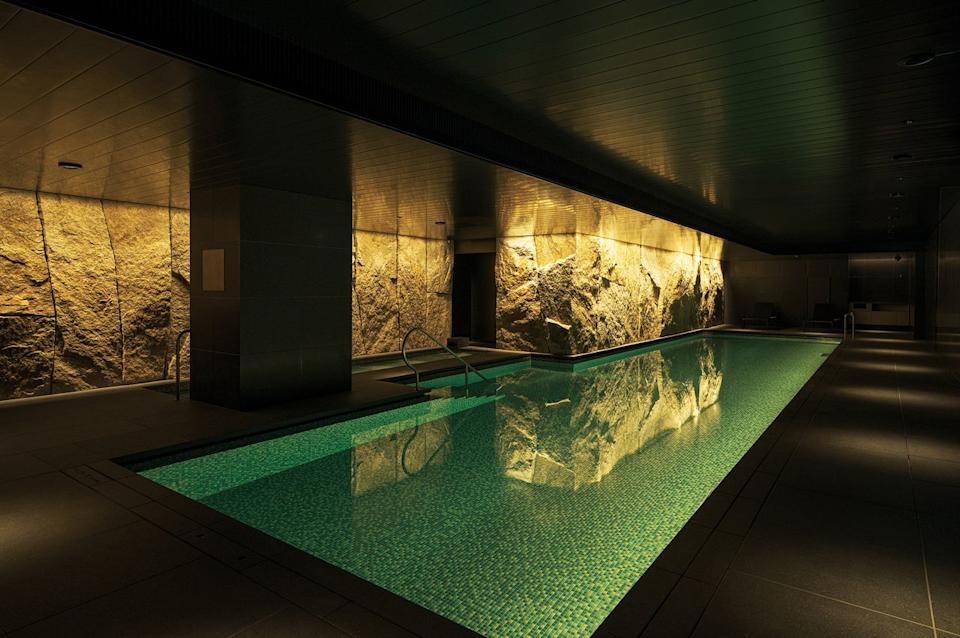 The indoor pool.Credit: Imperial Hotel
