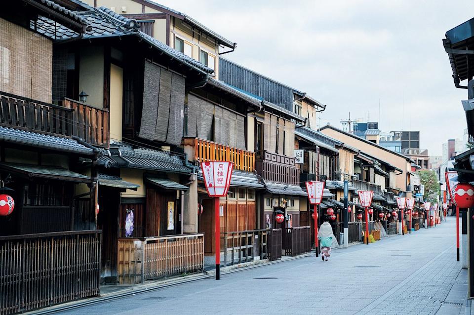 Scenic view of Hanami Street.Credit: Imperial Hotel