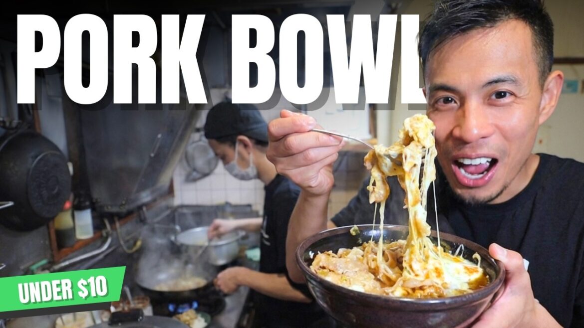 Japan's Hidden Pork Belly Curry Cheese Rice Bowl Shop | Tokyo on Ten