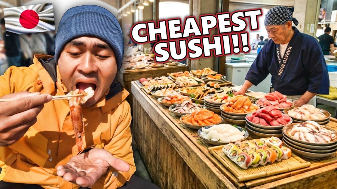 I Found the CHEAPEST Sushi Market in Japan🇯🇵Authentic Sushi All You Can! I Found the CHEAPEST Sushi Market in Japan🇯🇵Authentic Sushi All You Can!