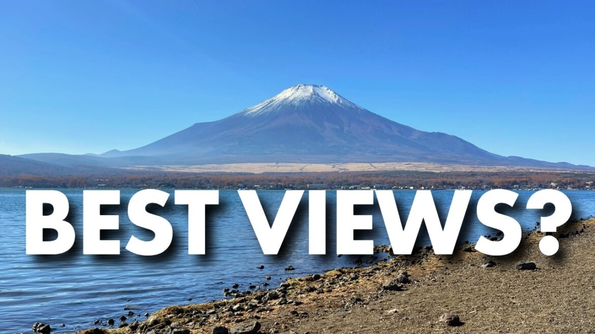 Best Way to See Mt. Fuji! (4 Days of Incredible Views)
