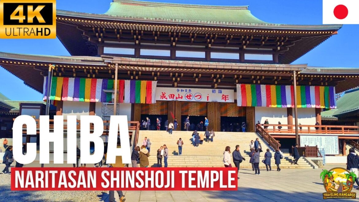 Naritasan Shinshoji Temple Walking Tour in 4K | Chiba, Japan