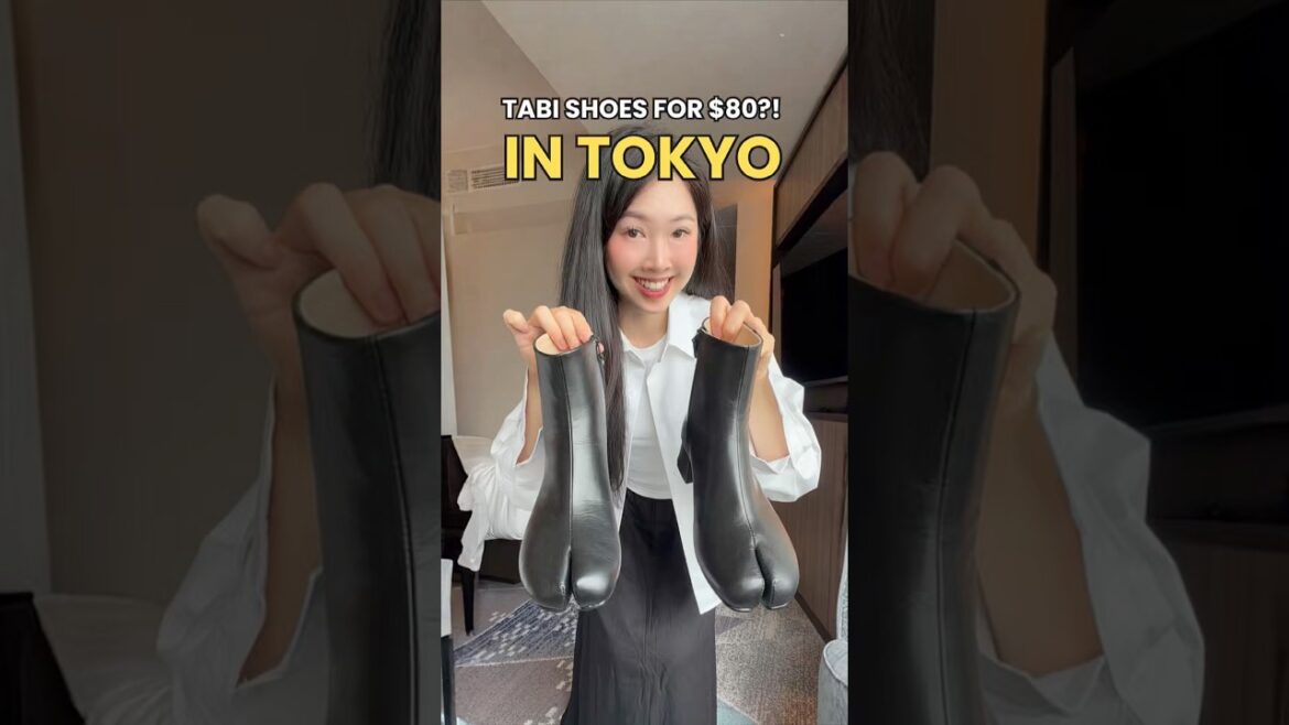 Made in Japan Tabi Shoes For $80 in Tokyo?! #japan