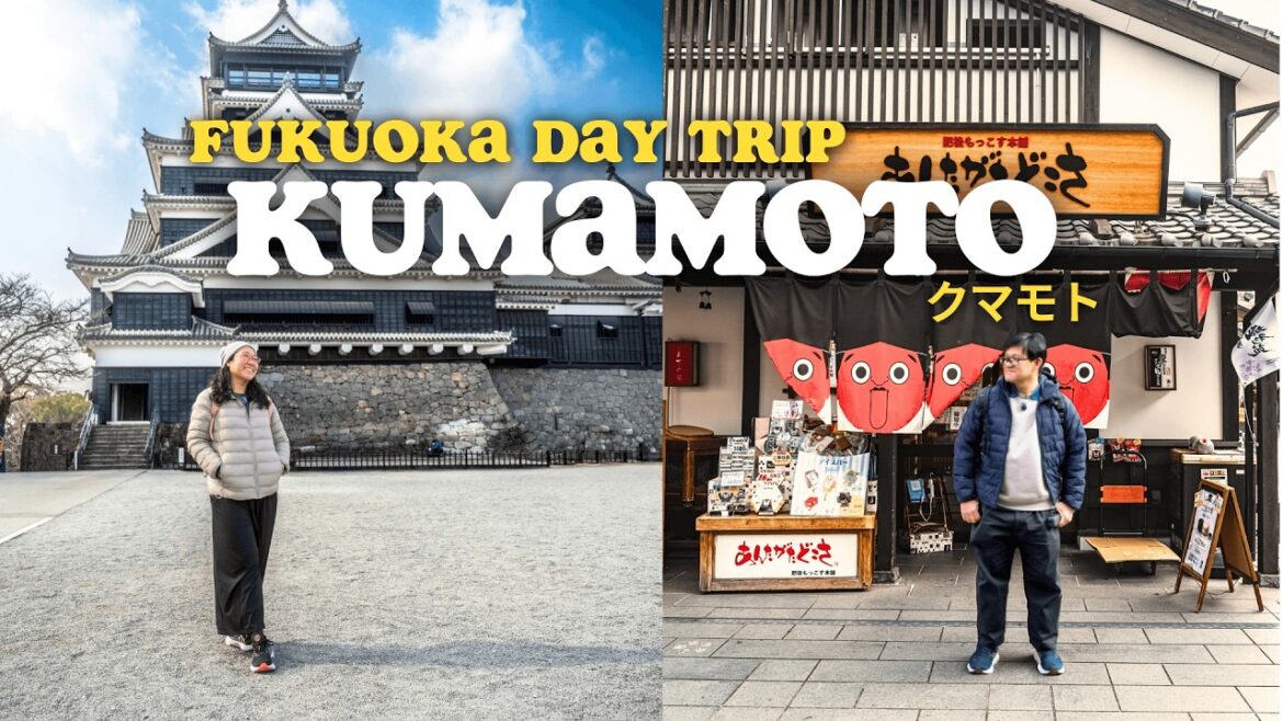 Kumamoto Day Trip from Fukuoka 🇯🇵 Shinkansen Ride, Castle Tour and Real Costs