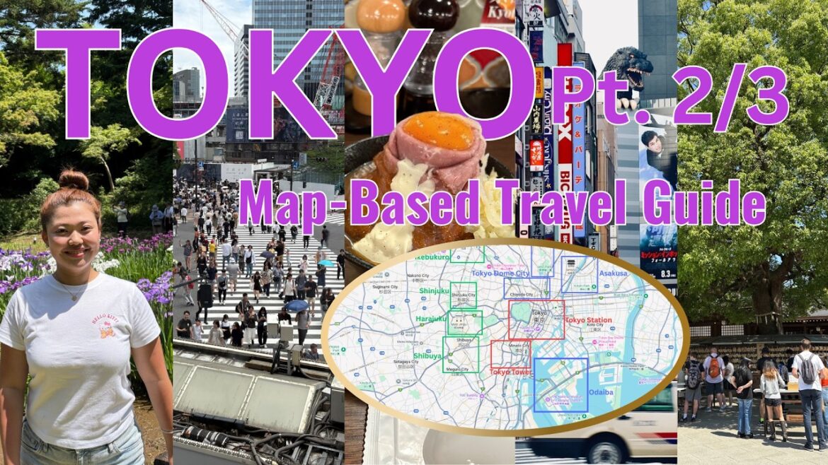 OBSESSIVE PLANNING UNLEASHED 🔓👹 Map-Based Tokyo Travel Guide Part 2/3 🍡⛩🍤