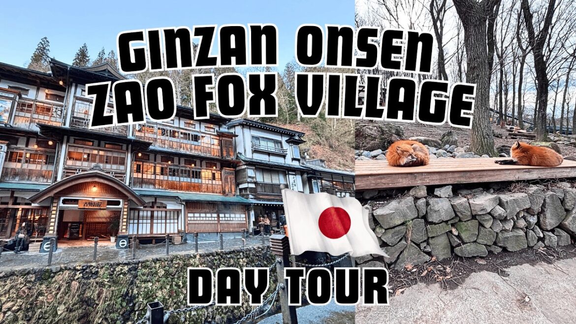 Sendai Trip: Ginzan Onsen + Zao Fox Village Day Tour