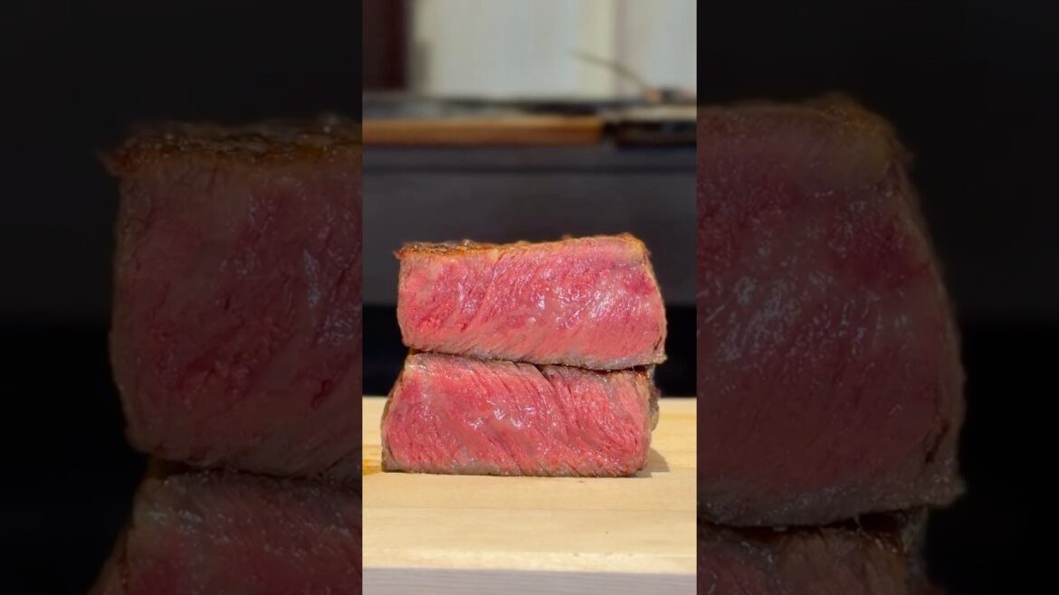 Wagyu Striploin on Tosa Binchotan 🇯🇵 Osaka