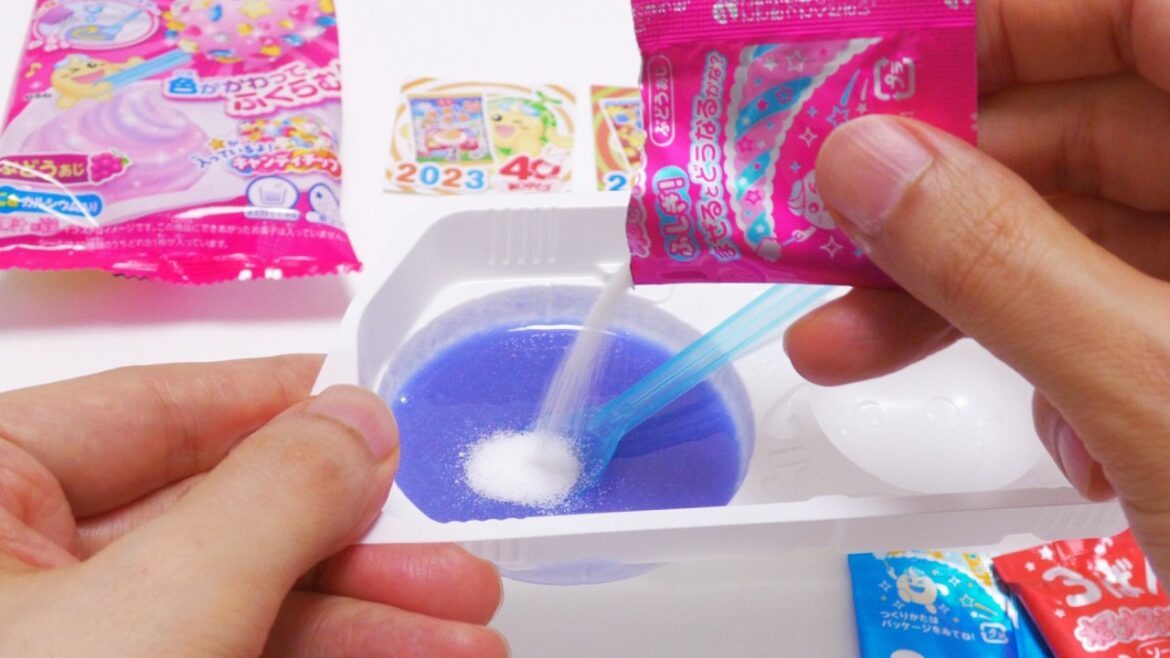 🍬Nerunerunerune with 40th Anniversary Sticker! Popin' Cookin' Company DIY Candy special package