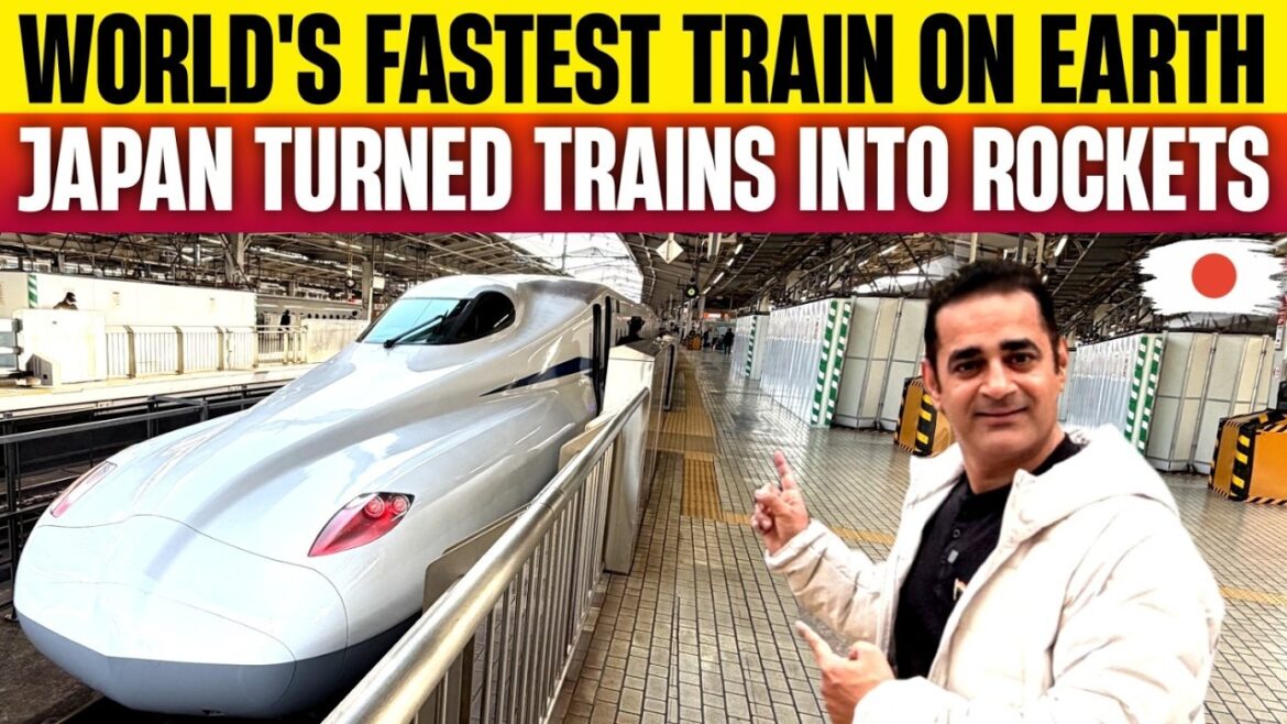 Inside the World’s Fastest Bullet Train 🚄⚡ | Japan’s Bullet Train