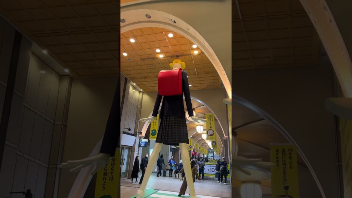 Nagoya’s Nana-chan is ready for school! #Nagoya #Japan #travel