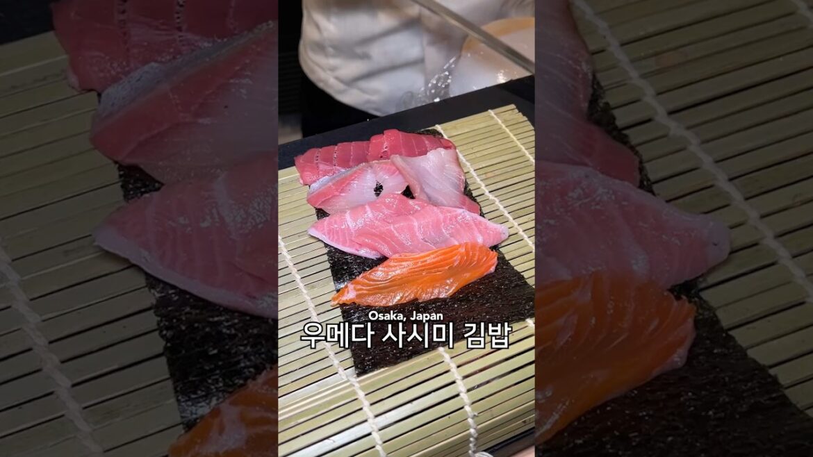 오사카 이자카야에서 김밥을 주문하면 생기는 일 오사카 이자카야에서 김밥을 주문하면 생기는 일