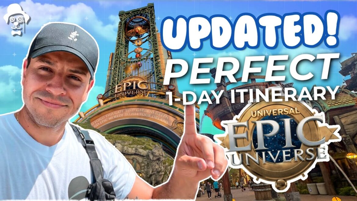 Updated One Day Itinerary for Epic Universe with NEW Early Park Admission