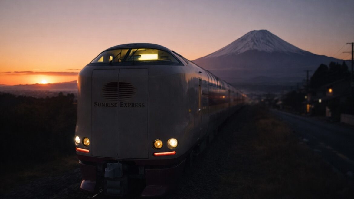 Riding Japan’s Amazing Overnight Train | Sunrise Express | Tokyo to Okayama