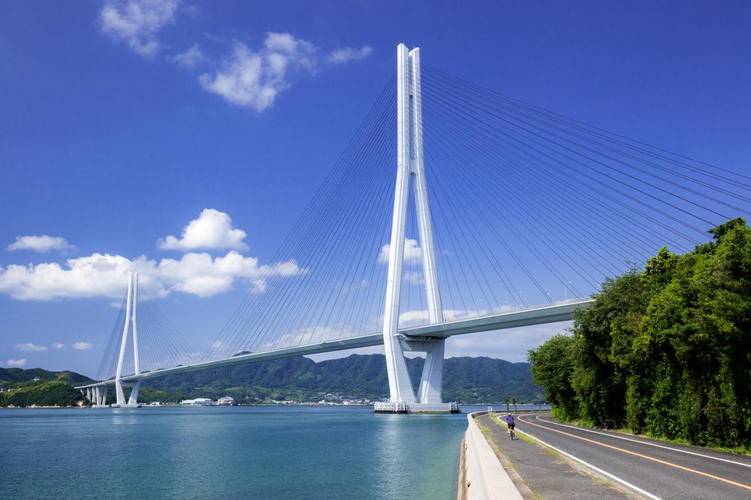 Omishima Island, home to the Tatara Bridge, is a great base for those wanting to explore the area.