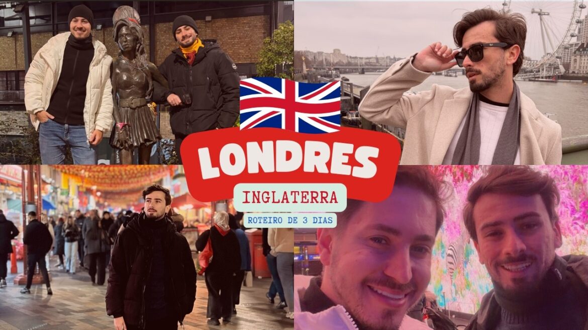 3 Dias em Londres 🇬🇧 Enfrentamos um Terremoto 😨