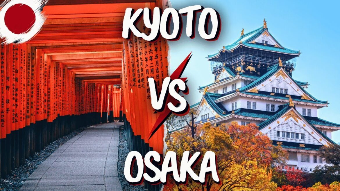 Kyoto vs Osaka – Japan Travel Guide – Food, Culture & Vibes Compared!