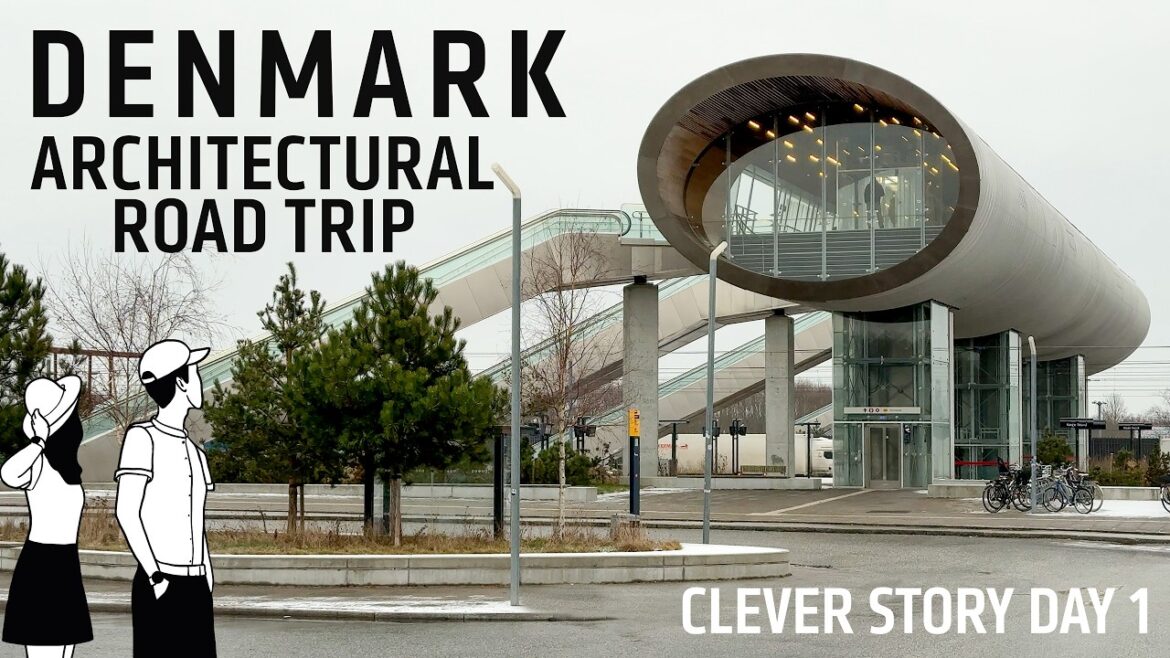 4K Denmark Architectural Road trip | Day 1 Copenhagen, Køge, Roskilde