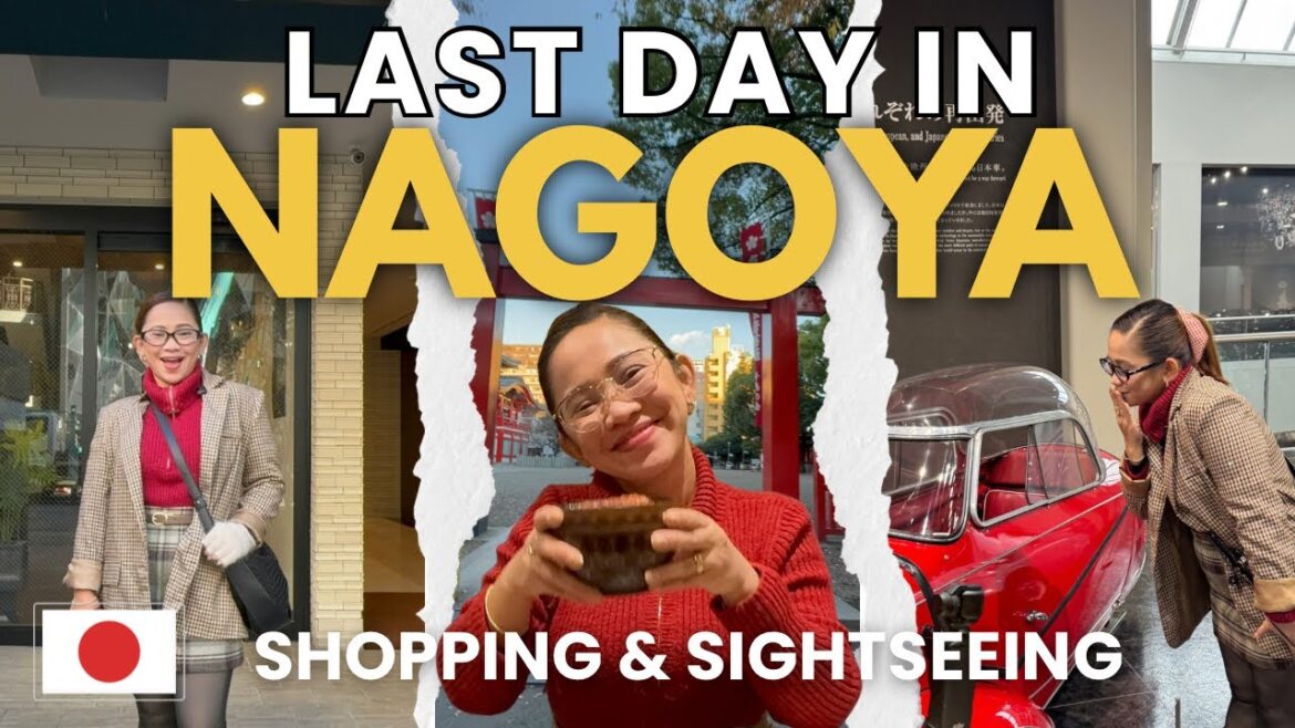 LAST DAY IN NAGOYA 🇯🇵 SHOPPING, FOOD & SIGHTSEEING BEFORE GOING HOME ✈️ LAST DAY IN NAGOYA 🇯🇵 SHOPPING, FOOD & SIGHTSEEING BEFORE GOING HOME ✈️