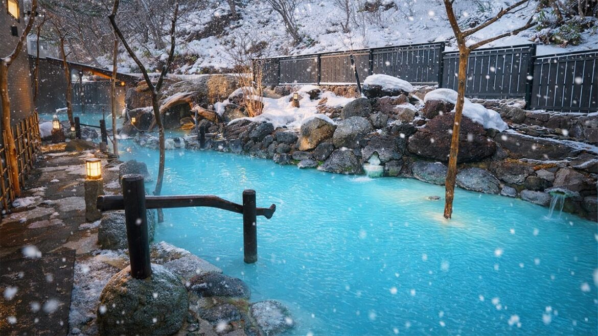 Japan’s Rural Ryokan with a Hot Spring Like a Blue River | Adachiya Fukushima Takayu Japan’s Rural Ryokan with a Hot Spring Like a Blue River | Adachiya Fukushima Takayu