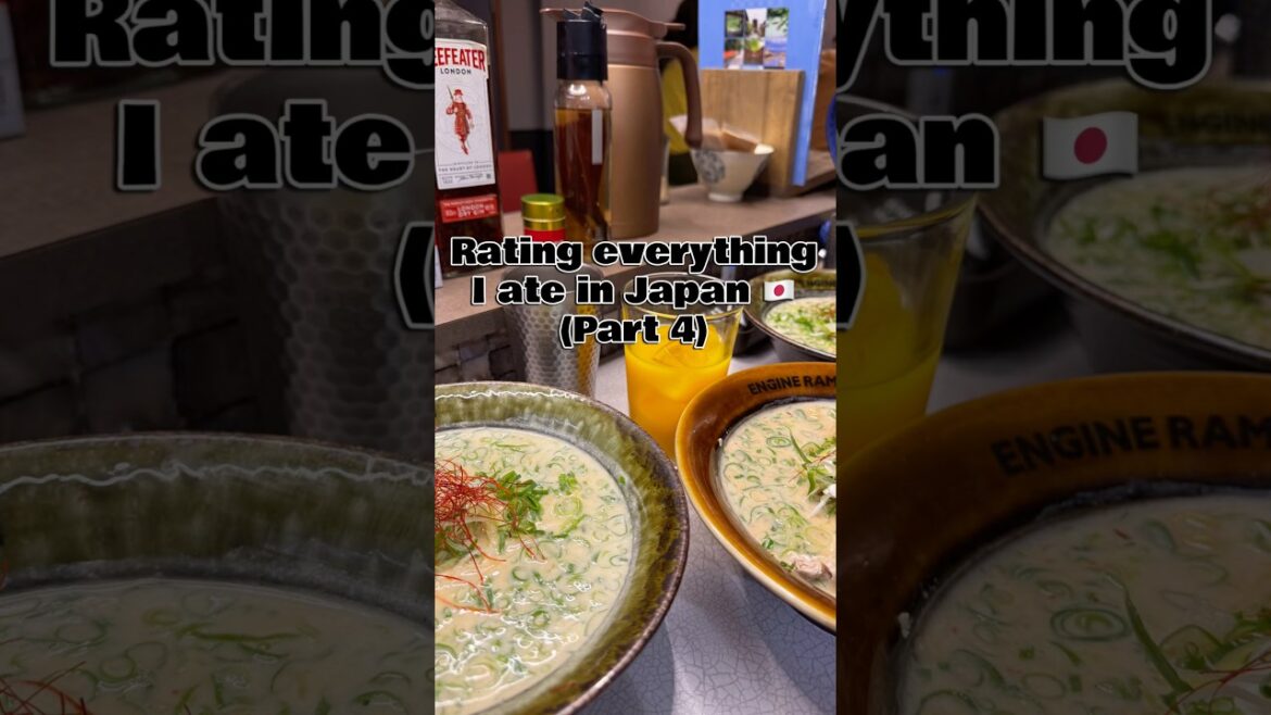 I Rated Every Meal in Japan (Part 4)  | Honest Food Review #japan #japanesefood #japantravel #kyoto
