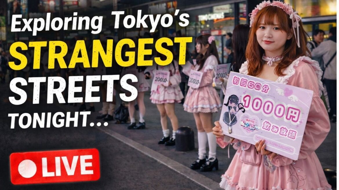 Following Tokyo’s Strangest Streets Tonight LIVE🔴