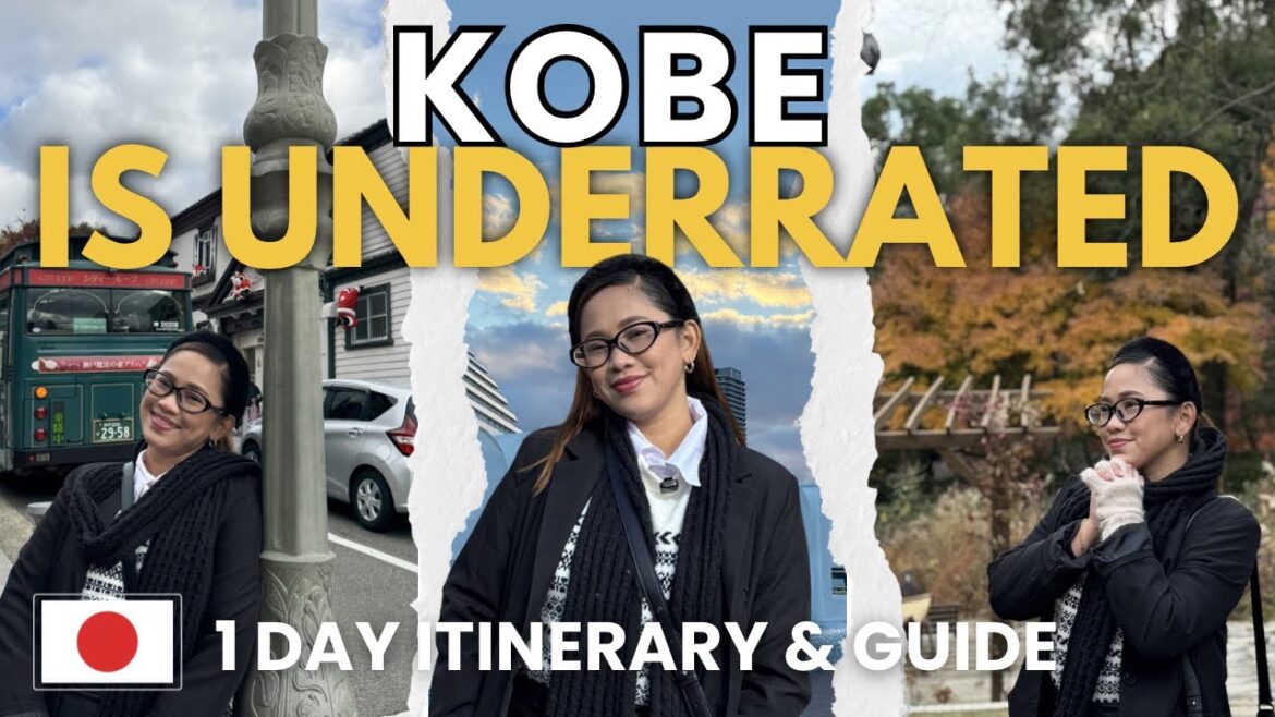 KOBE JAPAN is So UNDERRATED! ONE DAY ITINERARY + TRAVEL GUIDE 🇯🇵