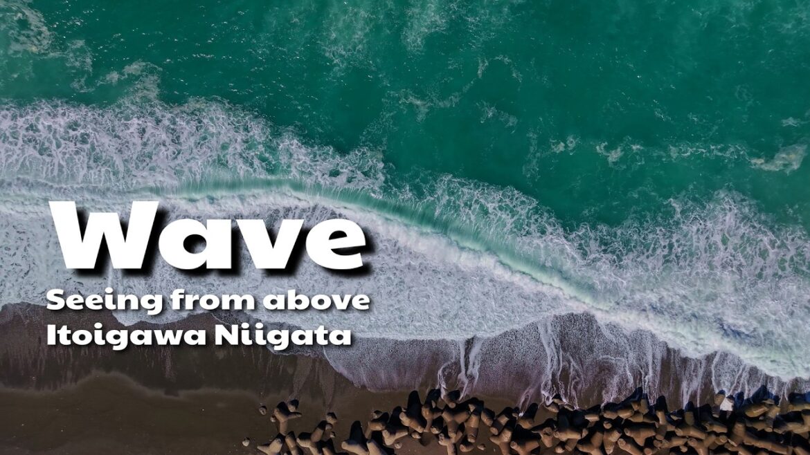 Wave Seeing from above | Itoigawa Niigata JAPAN